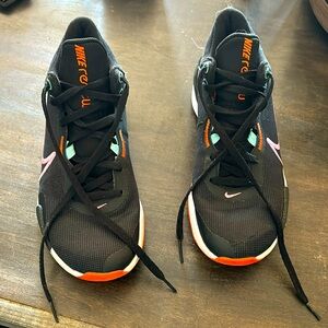 Basketball shoes never worn outside, lightly used